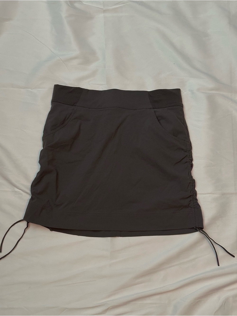 Columbia Black Athletic Skort with Side Drawstrings